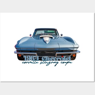 1964 Chevrolet Corvette Stingray Coupe Posters and Art